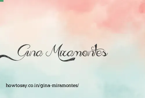 Gina Miramontes