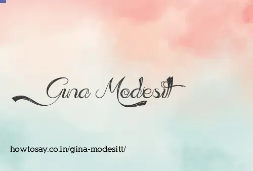 Gina Modesitt