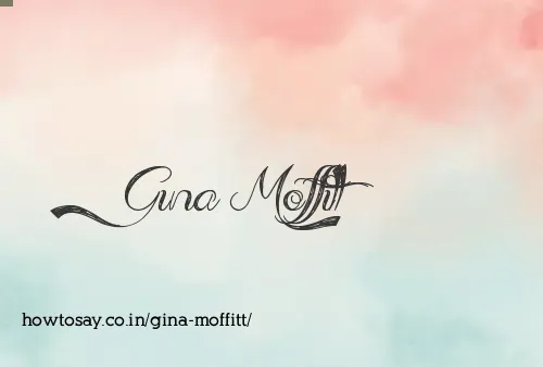 Gina Moffitt