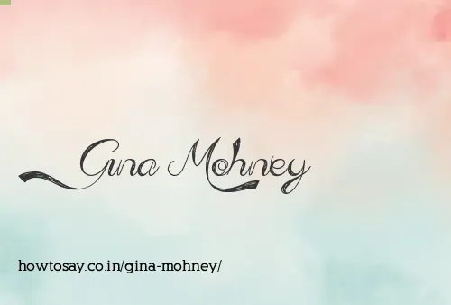 Gina Mohney