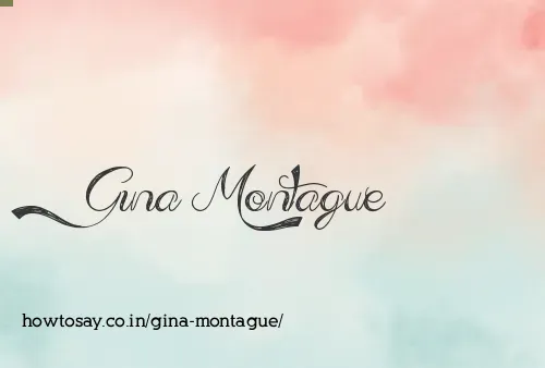 Gina Montague