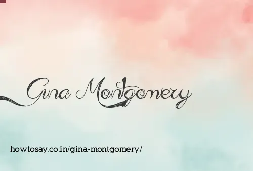 Gina Montgomery