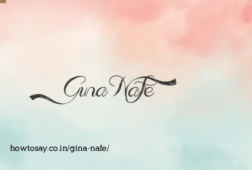 Gina Nafe