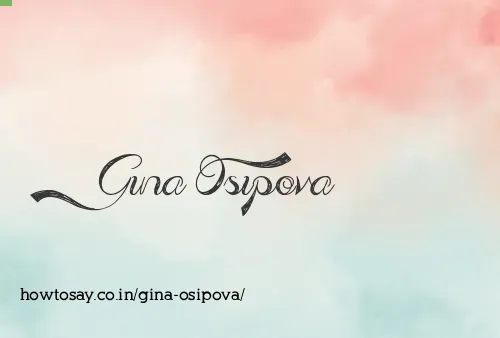 Gina Osipova