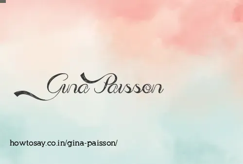 Gina Paisson