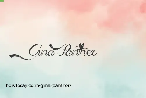 Gina Panther