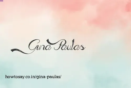 Gina Paulas