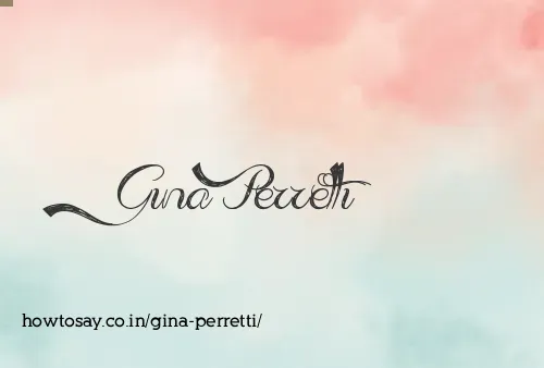 Gina Perretti