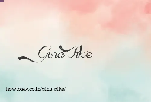 Gina Pike