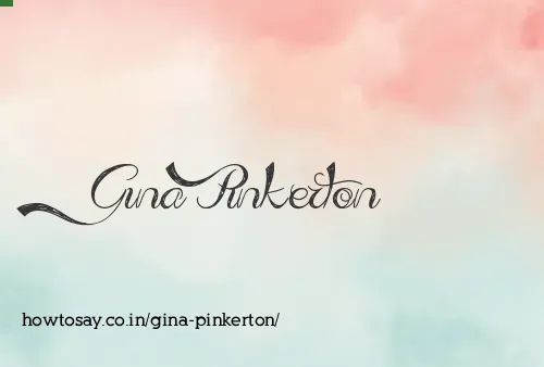 Gina Pinkerton
