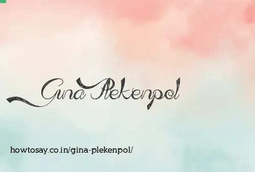 Gina Plekenpol