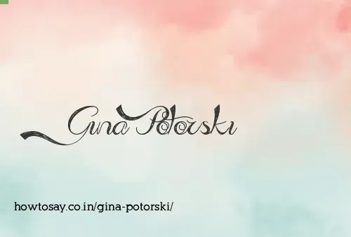Gina Potorski