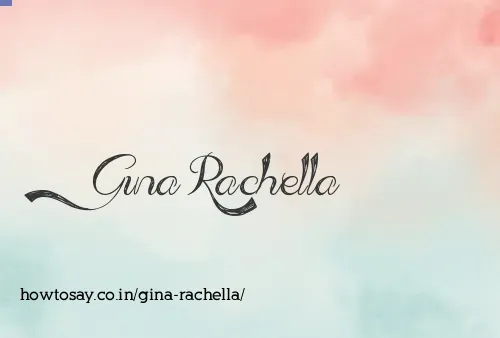 Gina Rachella