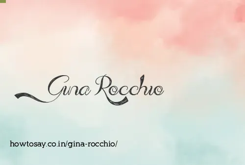 Gina Rocchio
