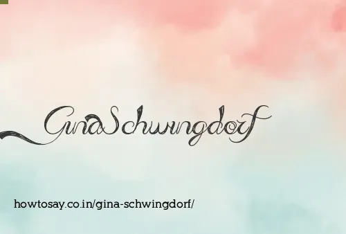 Gina Schwingdorf