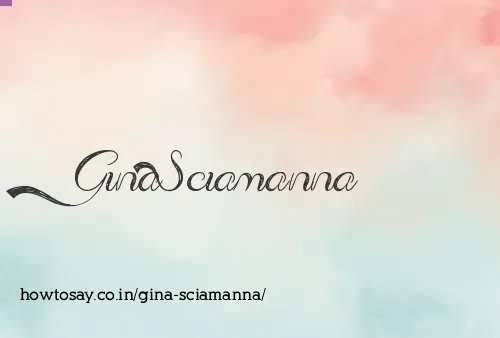 Gina Sciamanna