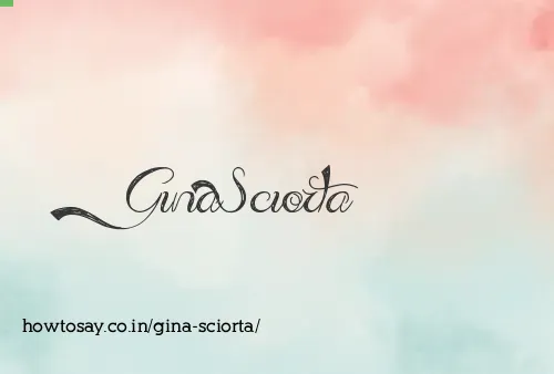 Gina Sciorta