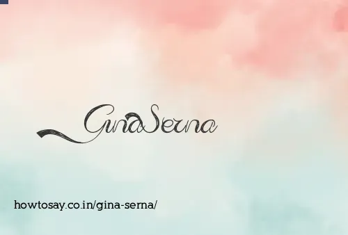 Gina Serna