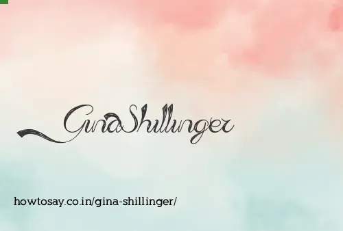 Gina Shillinger