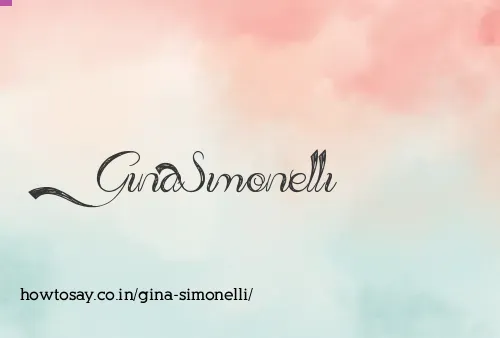 Gina Simonelli