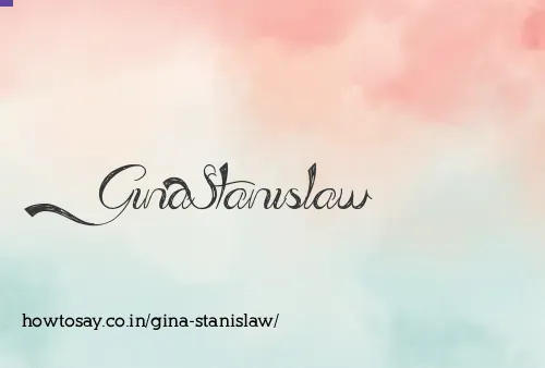 Gina Stanislaw