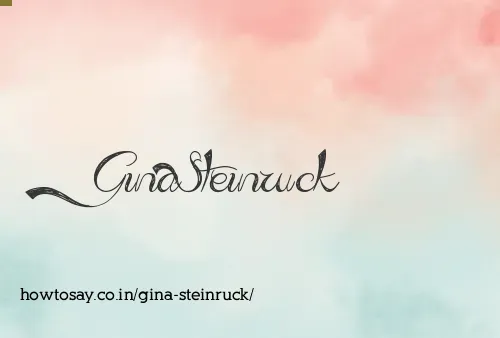 Gina Steinruck