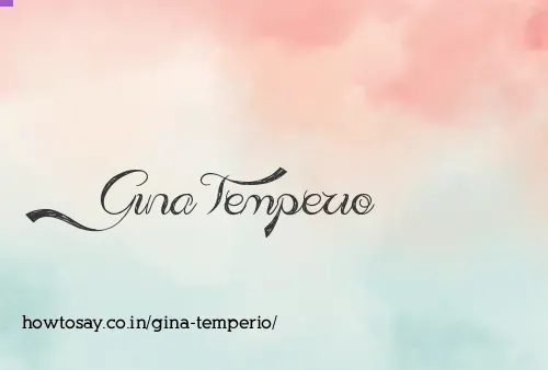 Gina Temperio