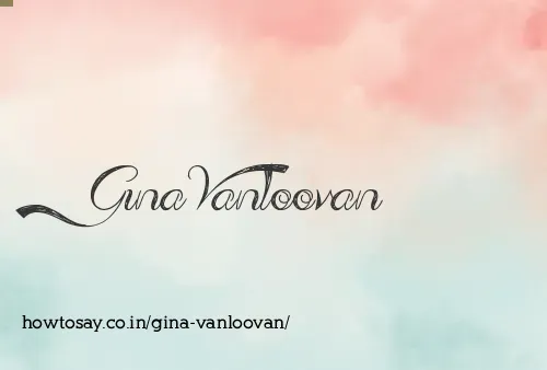 Gina Vanloovan