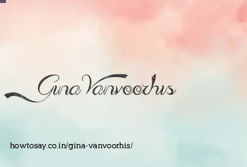 Gina Vanvoorhis