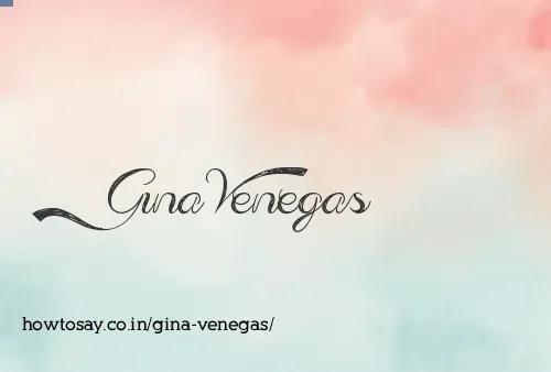 Gina Venegas