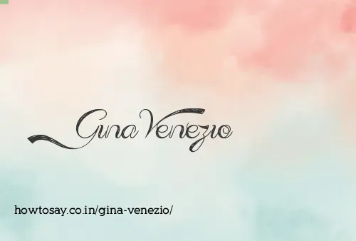 Gina Venezio
