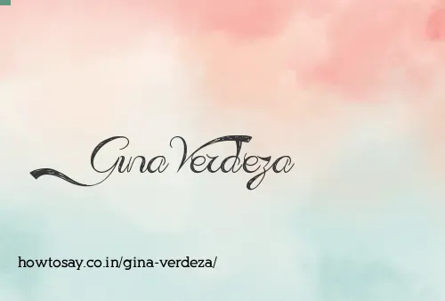 Gina Verdeza