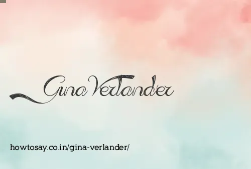 Gina Verlander