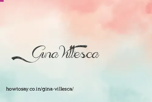 Gina Villesca