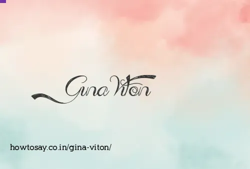 Gina Viton