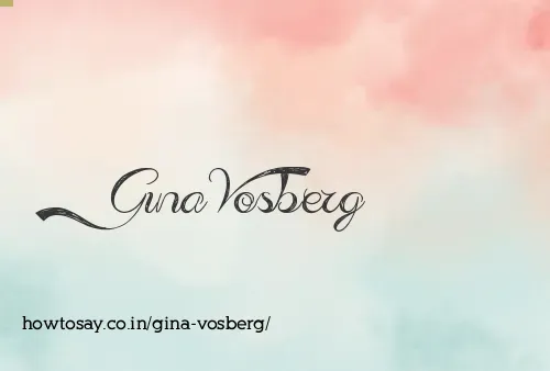Gina Vosberg