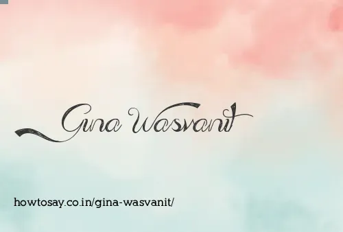 Gina Wasvanit