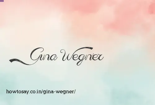 Gina Wegner