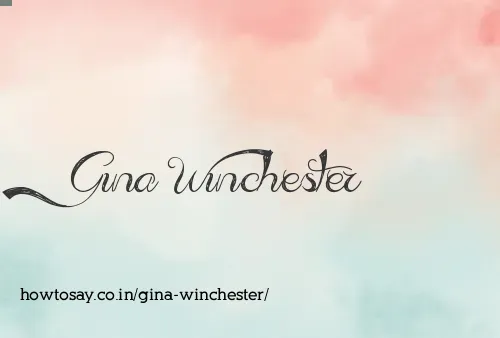 Gina Winchester