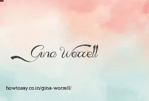 Gina Worrell