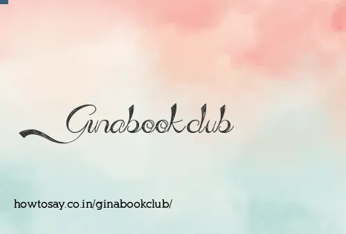 Ginabookclub
