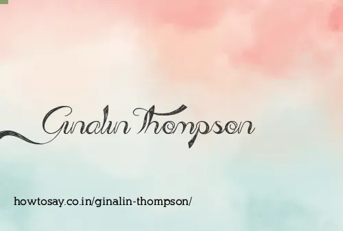 Ginalin Thompson