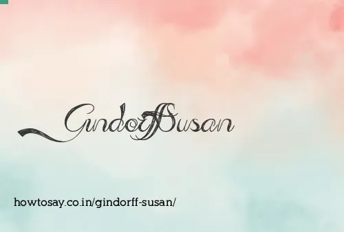 Gindorff Susan