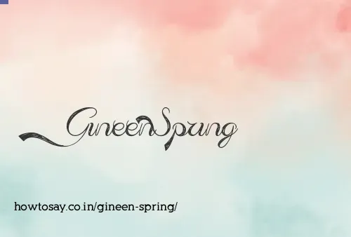Gineen Spring