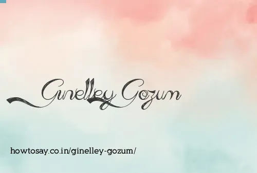Ginelley Gozum