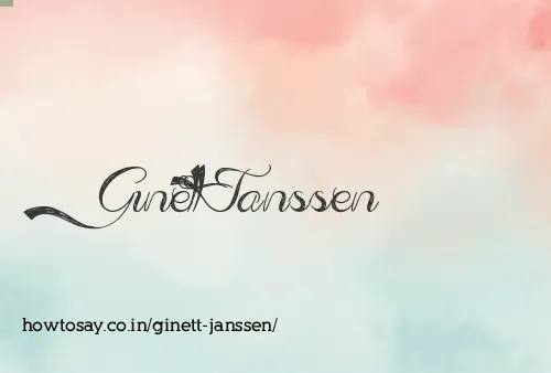 Ginett Janssen