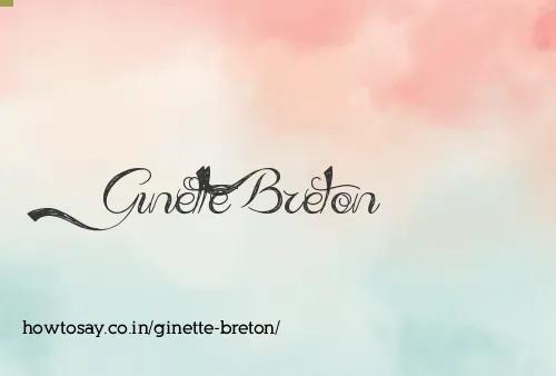 Ginette Breton