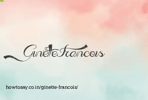 Ginette Francois