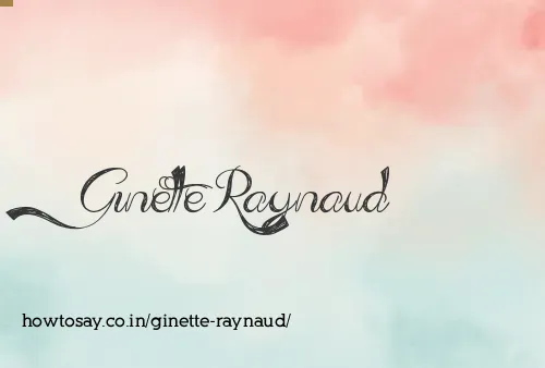 Ginette Raynaud