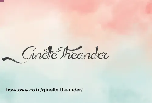 Ginette Theander